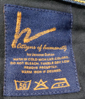 Citizens of Humanity "Gabrielle #045" High-Waist Deep Indigo Wash Boot Cut Jeans - Size 27