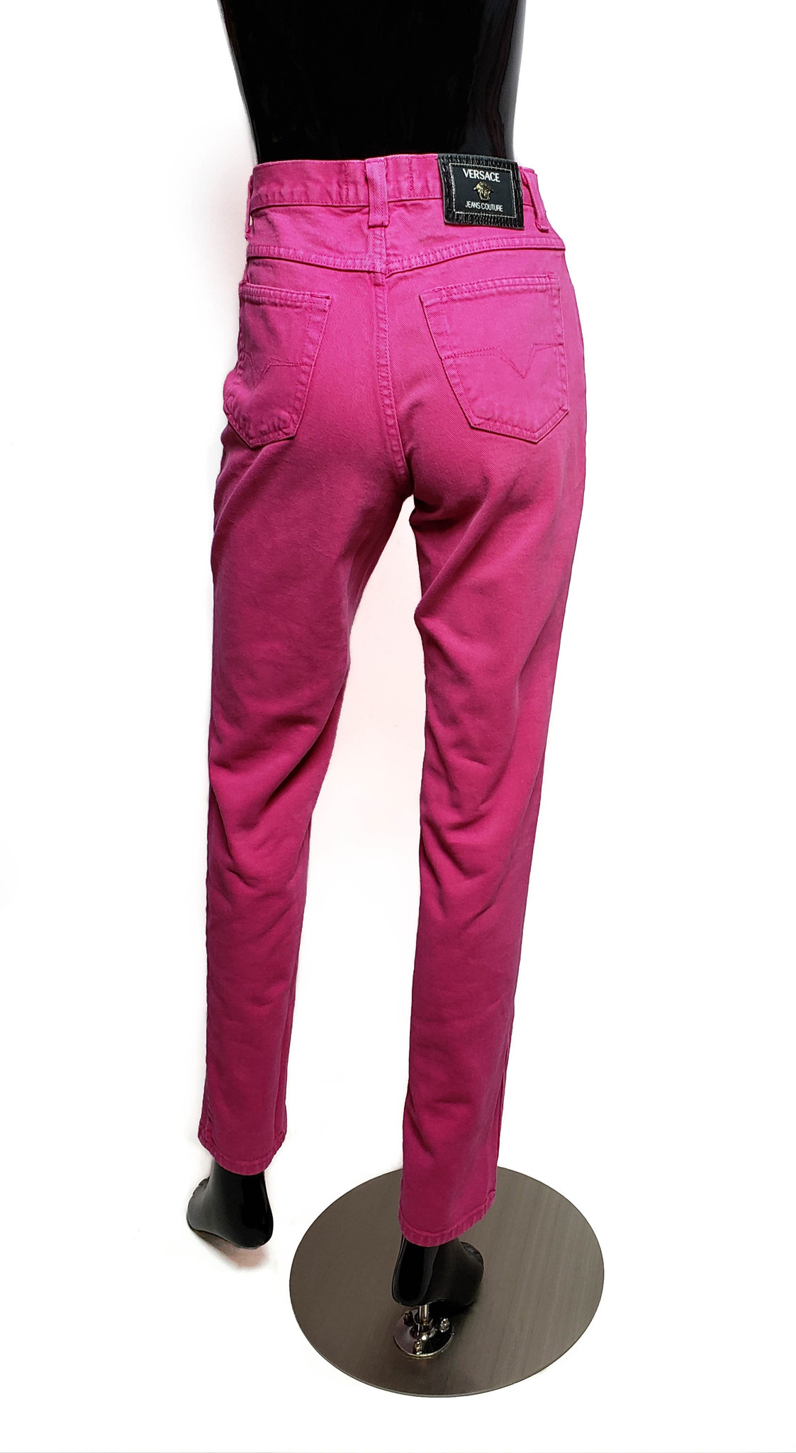 versace pink jeans