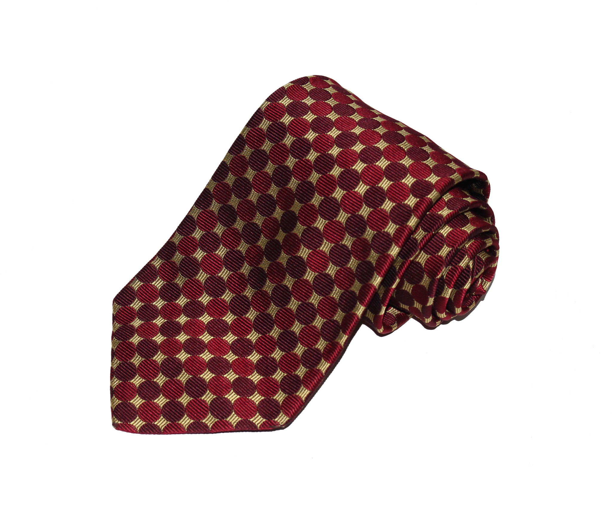 Brooks Brothers Red Circles Tie - Vintage Deadstock