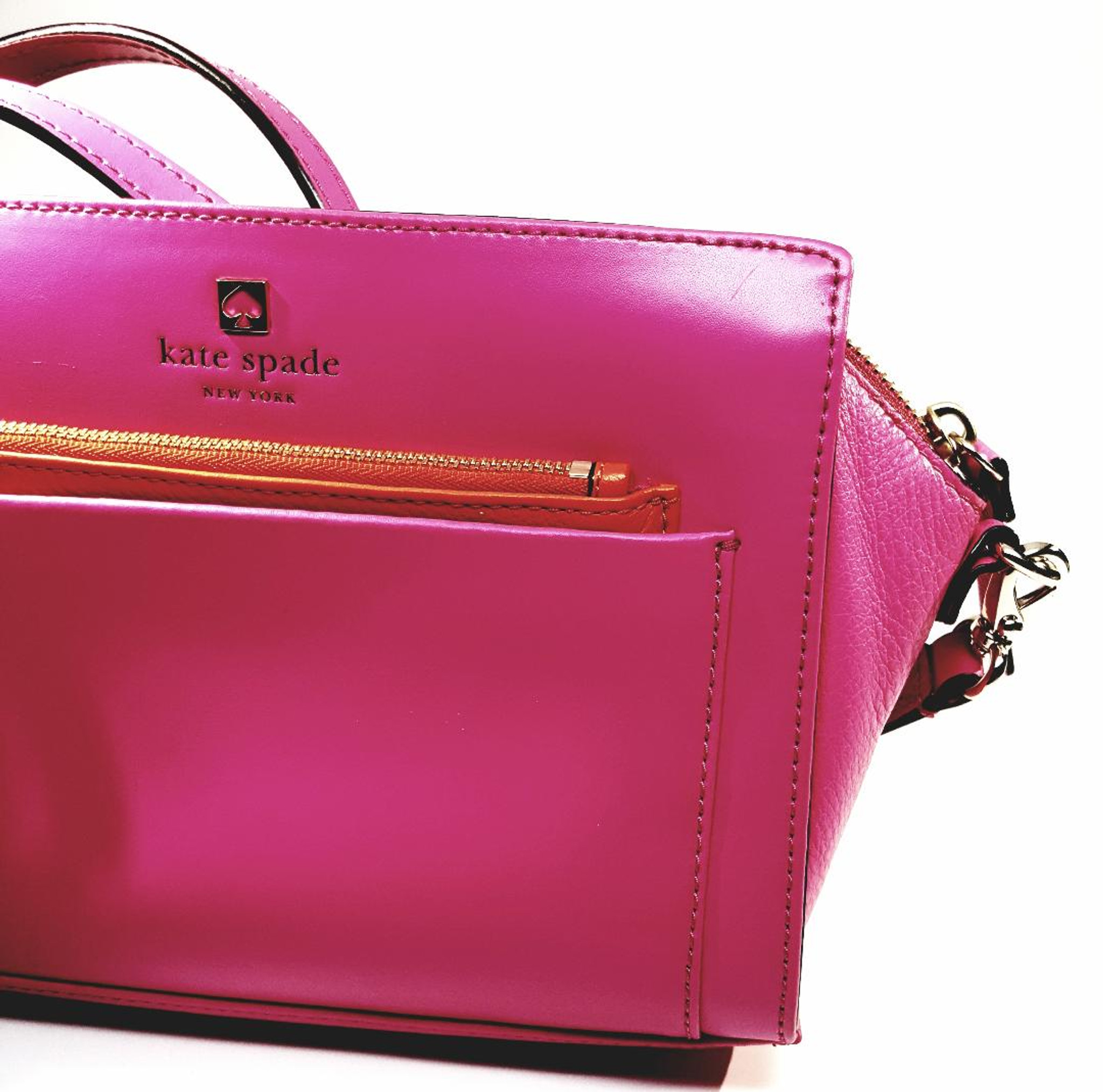 kate spade | Bags | Nwt Adorable Kate Spade Crescent Pink Small Leather  Crossbody Or Handbag | Poshmark
