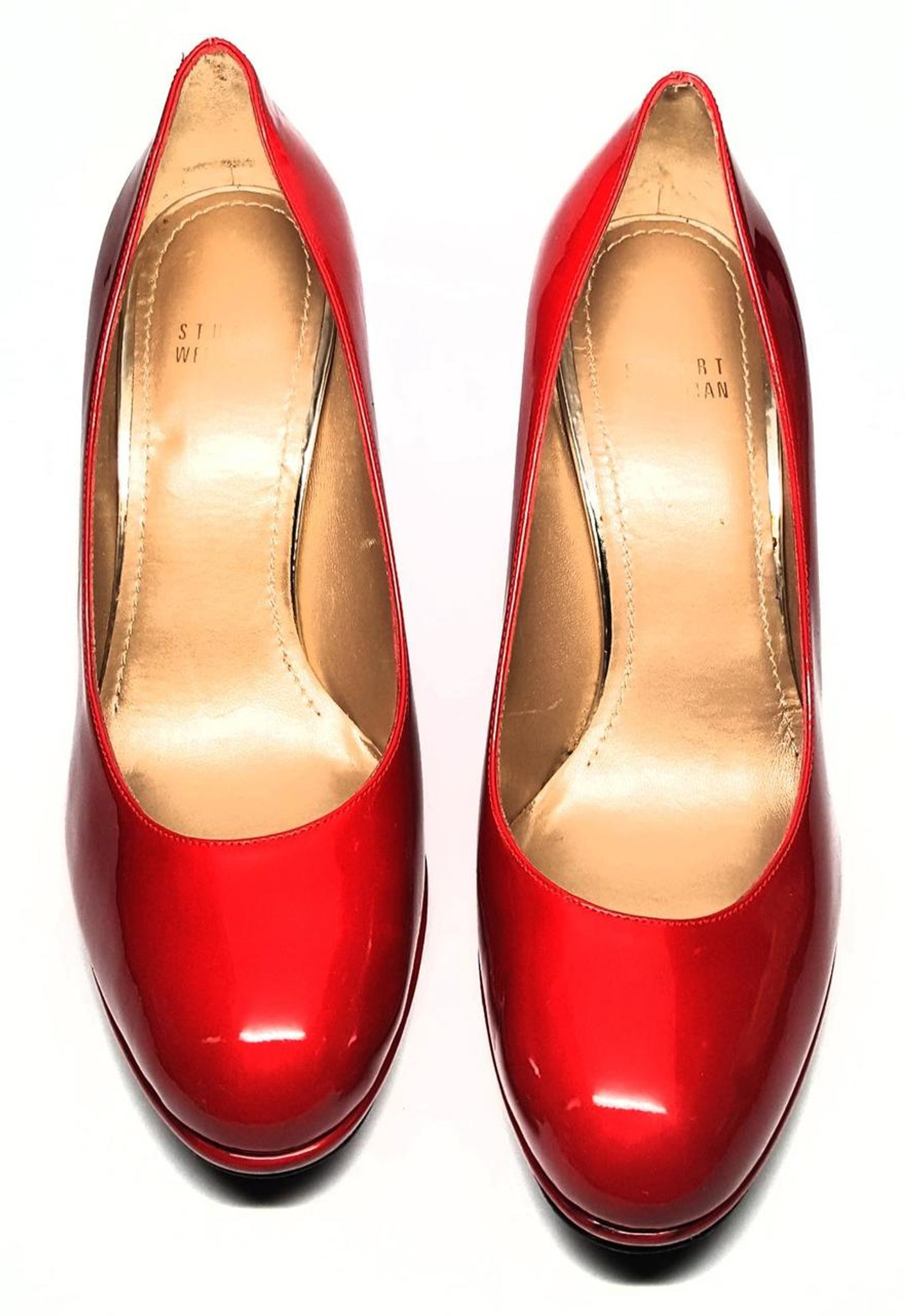 stuart weitzman red heels