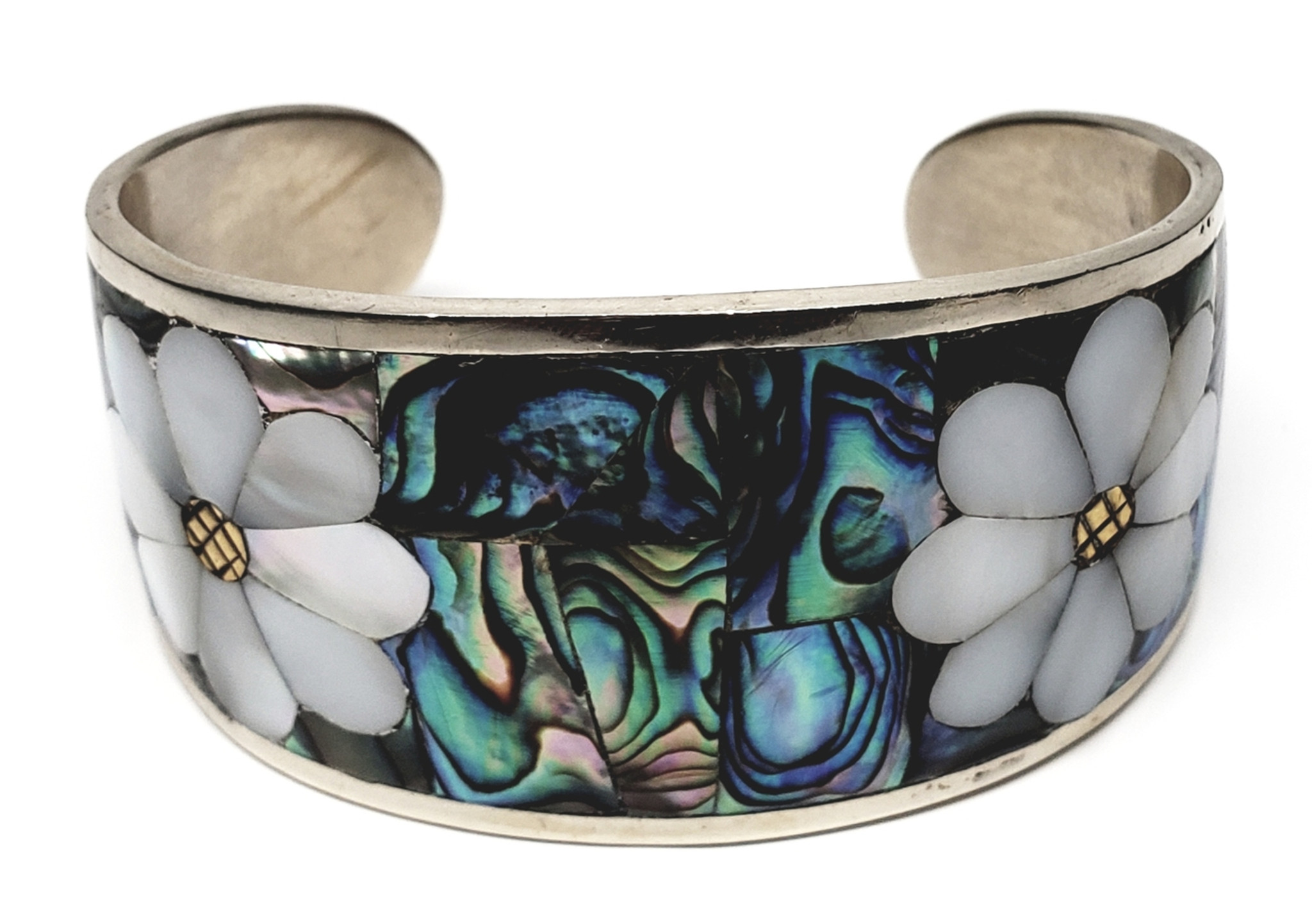 Mother of pearl cuff bracelet Clearance
