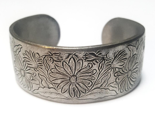 Salisbury Pewter The April So Rustic Cuff - Vintage