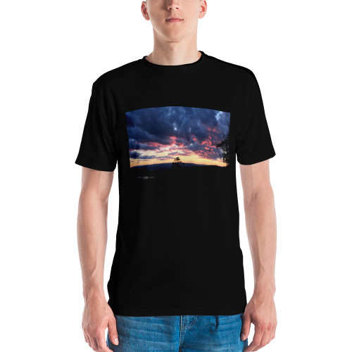 Rusty Bucket Apparel "Sky is the Limit" Men's Crew  Neck Tee - Black 