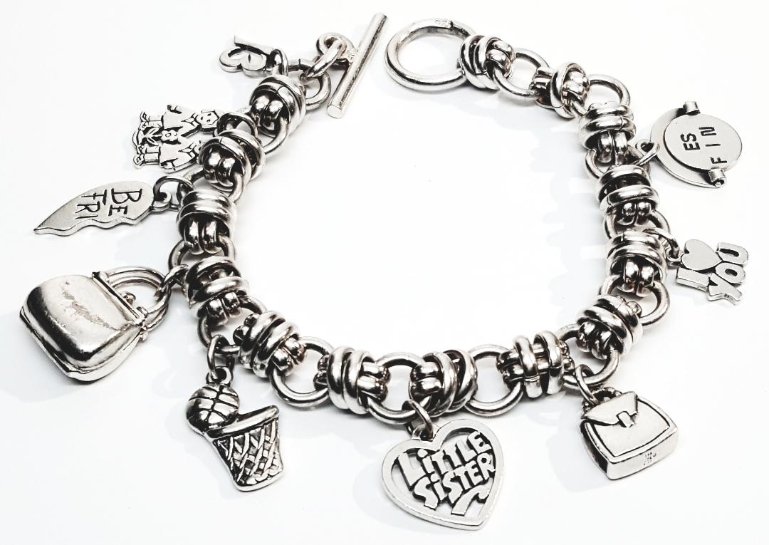 James avery 925 charm shop bracelet