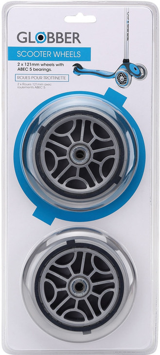 Globber Replacement Front Wheels 121mm 2 Pack