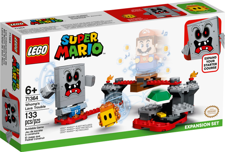 LEGO Super Mario Whomp's Lava Trouble Expansion Set 71364