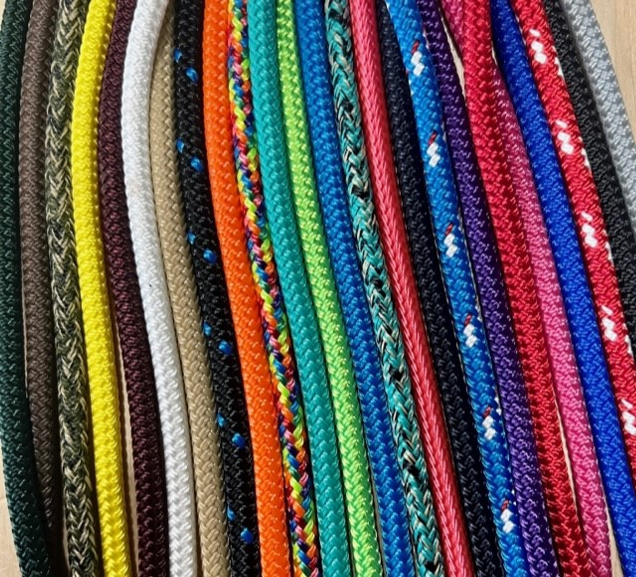 Color Sample Pack - 1/4 Double Braid Rope