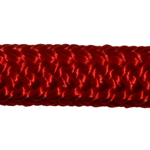 Overstock CBKnot™ Double Braid Polyester 9/16" Rope 20' Red Overstock CBKnot™ Double Braid Polyester 9/16" Rope 20' Red