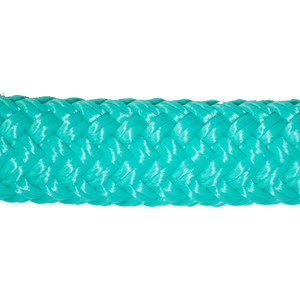 Overstock CBKnot™ Double Braid Polyester 9/16" Rope 8' Turquoise Overstock CBKnot™ Double Braid Polyester 9/16" Rope 8' Turquoise