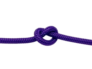 Overstock CBKnot™ Firm Double Braid Polyester Rope (12 Pick) 1/4" x 60' Purple