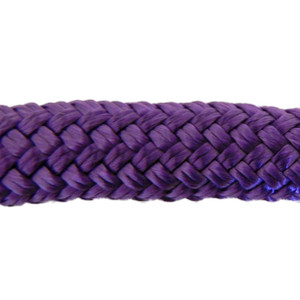 Overstock CBKnot™ Double Braid Polyester 9/16" Rope 9' Purple Overstock CBKnot™ Double Braid Polyester 9/16" Rope 9' Purple
