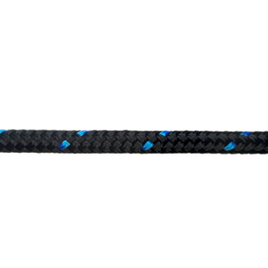 Overstock CBKnot™ Double Braid Polyester Rope 1/4" x 46' Black w/ Blue Overstock CBKnot™ Double Braid Polyester Rope 1/4" x 46' Black w/ Blue