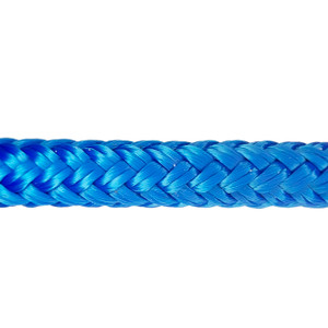 Discontinued Color CBKnot Double Braid Polyester Rope Hank  5/16" x 12' Blue Discontinued Color CBKnot Double Braid Polyester Rope Hank  5/16" x 12' Blue
