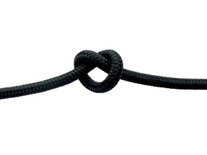 Overstock CBKnot™ Stiff Polyester Halter Cord Rope (8TF) 1/4" x 31' Black
