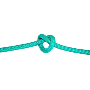 Overstock CBKnot™ Stiff Polyester Halter Cord Rope (8TF) 1/4" x 19' Turquoise