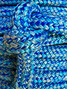 Overstock CBKnot™ Double Braid Polyester 9/16" Rope 10' Deep Freeze