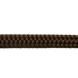 Overstock CBKnot™ Double Braid Polyester 9/16" Rope 8' Brown