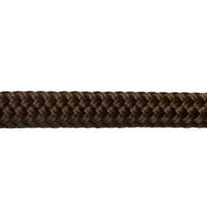 Overstock CBKnot™ Double Braid Polyester 9/16" Rope 10' Brown