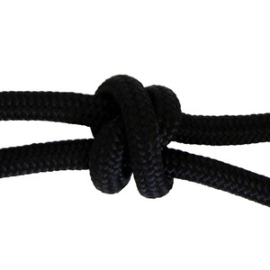 Overstock CBKnot™ Premium Firm MFP Halter Cord Rope (24C) 5/16" x 18' Black