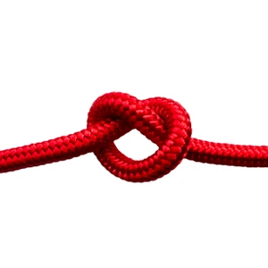 Overstock CBKnot™ Stiff Polyester Halter Cord Rope (8TF) 1/4" x 19' Red
