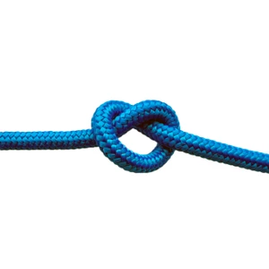 Overstock CBKnot™ Stiff Polyester Halter Cord Rope (8TF) 1/4" x 60' Blue