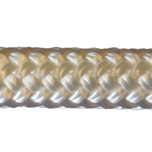 Overstock hank CBKnot Double Braid Polyester Rope 5/16" x 19' White