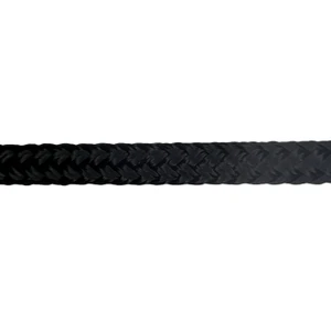 Overstock CBKnot™ Premium Double Braid Polyester Rope 1/4" x 100' Hank Black - Firmer than our standard 1/4" Premium Double Braid - 1st Quality