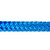 Overstock CBKnot™ Double Braid Polyester Rope 1/4" x 41' Blue