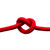 Overstock CBKnot™ Stiff Polyester Halter Cord Rope (8TF) 1/4" x 23' Red