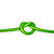 Overstock CBKnot™ Stiff Polyester Halter Cord Rope (8TF) 1/4" x 66' Neon Green