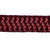 Overstock CBKnot™ Double Braid Polyester 9/16" Rope 25' Burgundy