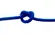 Overstock CBKnot™ Stiff Polyester Halter Cord Rope (8TF) 1/4" x 41' Ultra Marine