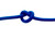 Overstock CBKnot™ Stiff Polyester Halter Cord Rope (8TF) 1/4" x 33' Ultra Marine