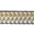 Overstock CBKnot™ Double Braid Polyester Rope 3/4" x 22' White Hank