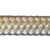 Overstock CBKnot™ Double Braid Polyester 9/16" Rope 13' White