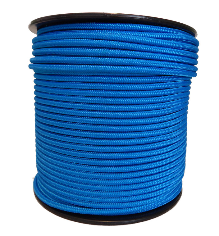 CBKnot 3/16" Stiff Polyester Halter Cord - Blue