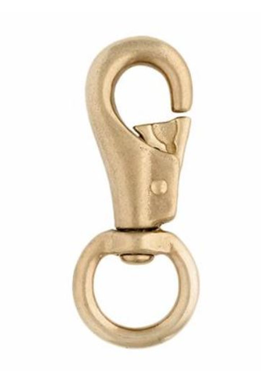 Clearance Bull Snap 1" x 4" OAL - Brass Plated Lot of 10