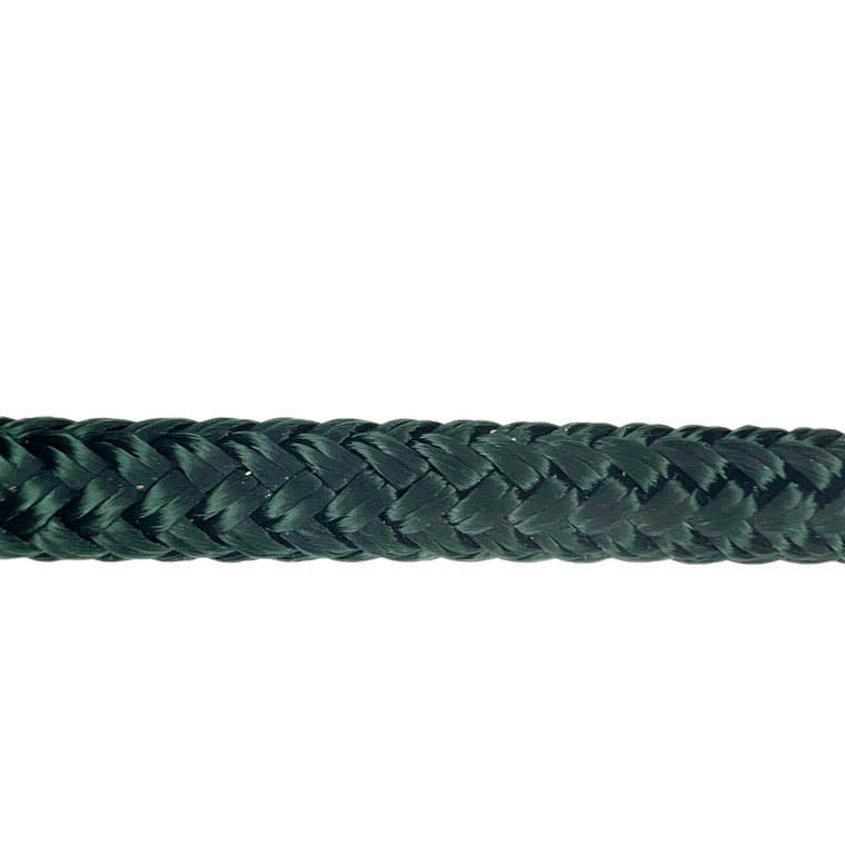 Discontinued Color CBKnot™ Firm Double Braid Polyester Rope (12 Pick) 1/4" x 83' Hunter Green