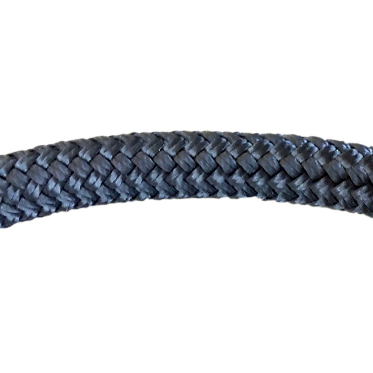 Overstock CBKnot™ Double Braid Polyester 9/16" Rope 24' Navy