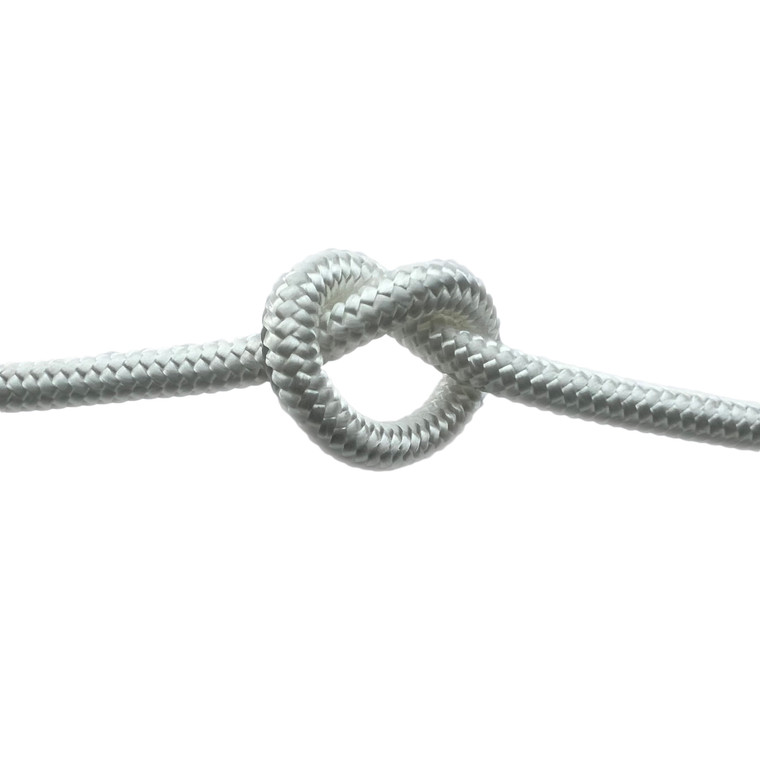 Overstock CBKnot™ Stiff Polyester Halter Cord Rope (8TF) 1/4" x 24' White