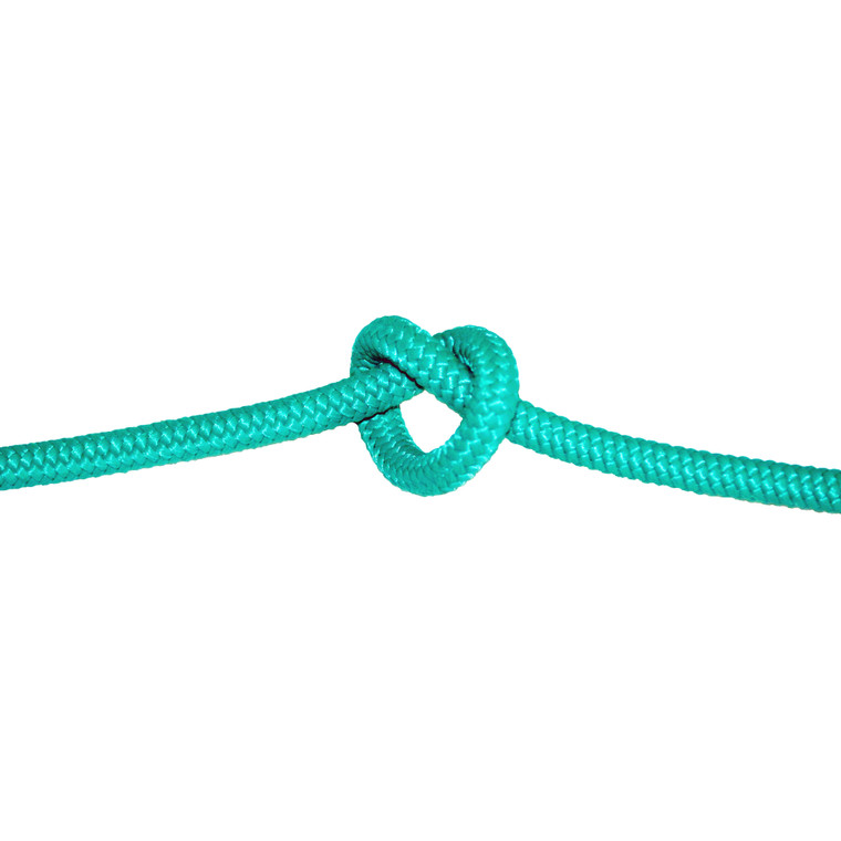 Overstock CBKnot™ Stiff Polyester Halter Cord Rope (8TF) 1/4" x 19' Turquoise