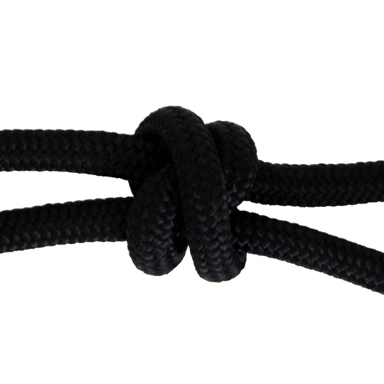 Overstock CBKnot™ Premium Firm MFP Halter Cord Rope (24C) 5/16" x 18' Black