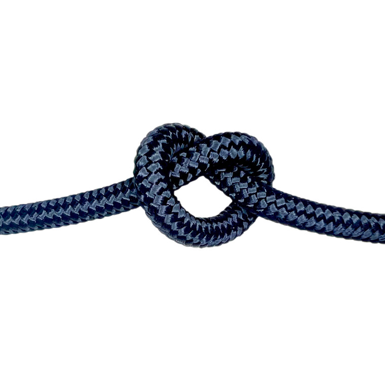 Overstock CBKnot™ Stiff Polyester Halter Cord Rope (8TF) 1/4" x 49' Navy