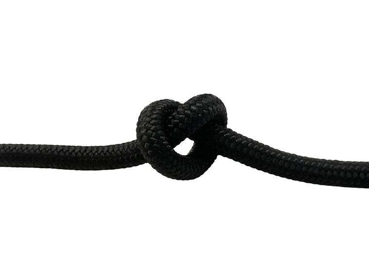 Overstock CBKnot™ Premium Firm MFP Halter Cord Rope (24C) 5/16" x 22' Black