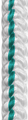 Samson Arbor-Plex Rope - Polyester, Polypropylene Blend - 1/2", 5/8", 3/4" White with Green Longitudinal Hanging Line - Tree Working - Climbing
