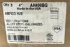 American Fittings AH400BG Straight Hub 4 Inch Galvanized Steel