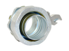 Eaton LT150G Liquid tight Connector, 1 1/2-Inch, FMC, Straight, Aluminum Ground Lug, Non-insulated, #4-14 AWG lug size, Malleable Iron