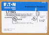 Eaton LT150G Liquid tight Connector, 1 1/2-Inch, FMC, Straight, Aluminum Ground Lug, Non-insulated, #4-14 AWG lug size, Malleable Iron