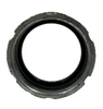 OZ-Gedney B-250 Straight Bushing 2 1/2 Inch Malleable Iron Zinc Plated Insulated Threaded Box of 5